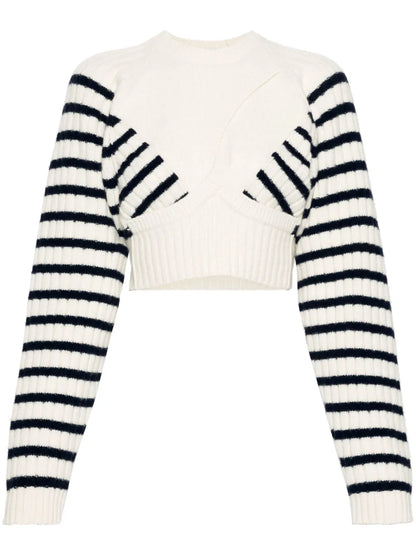 Striped Twisted Jumper