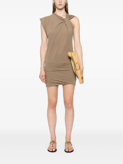 Leany Asymmetric T-Shirt Dress