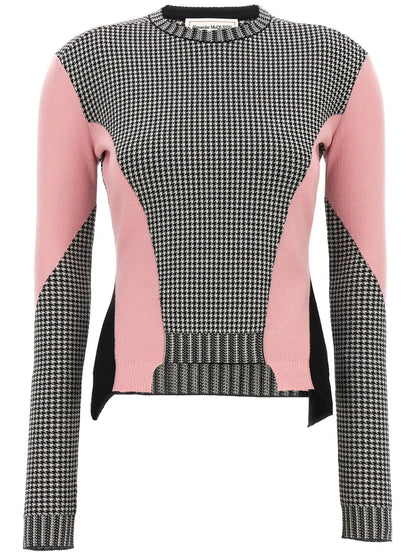 Checked Sweater