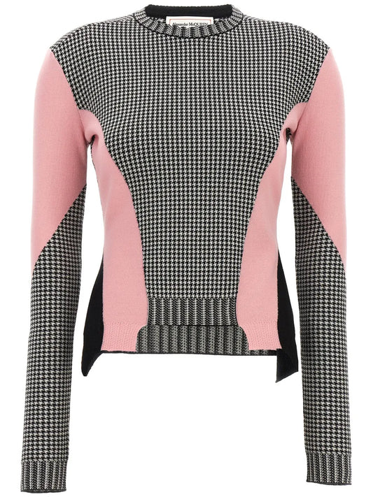 Checked Sweater