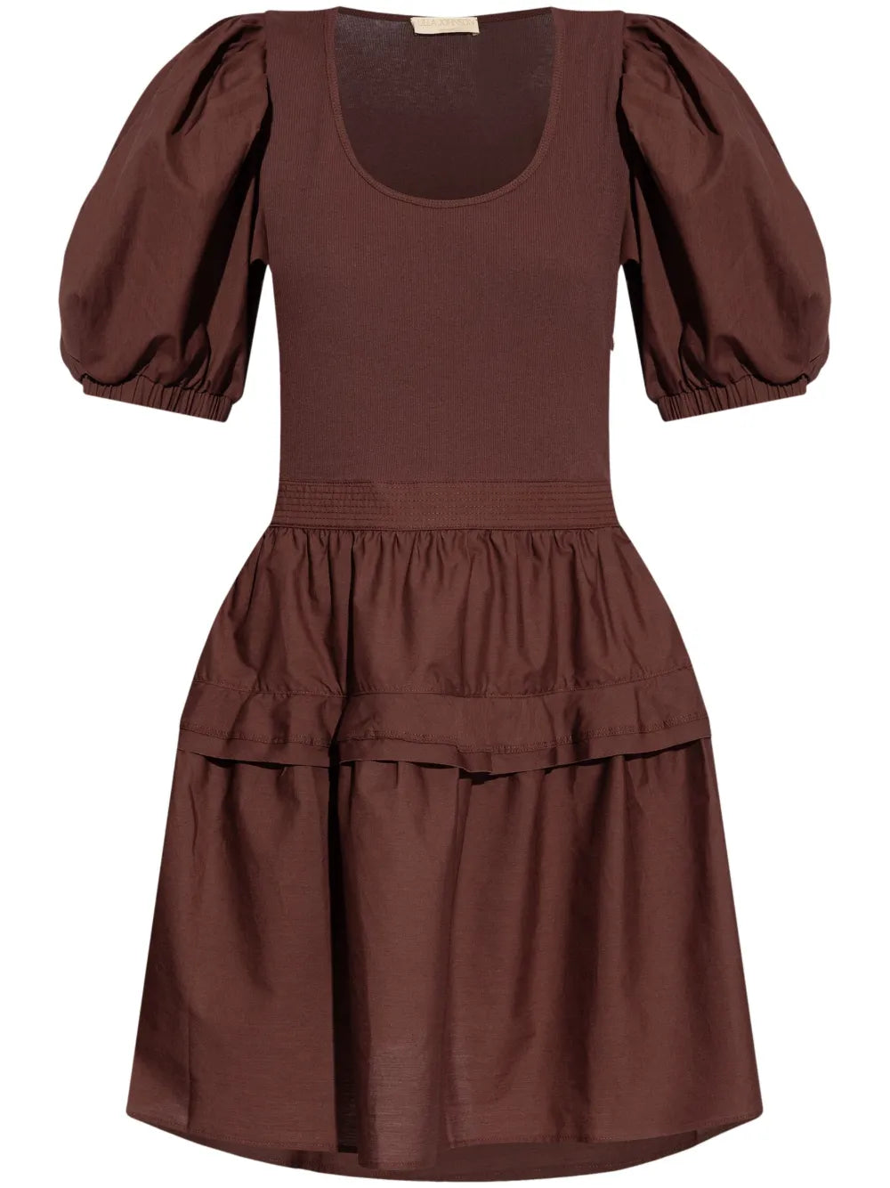 Tilda Puff-Sleeve Cotton Dress
