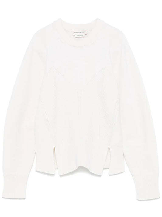 Geometric-Pattern Sweater