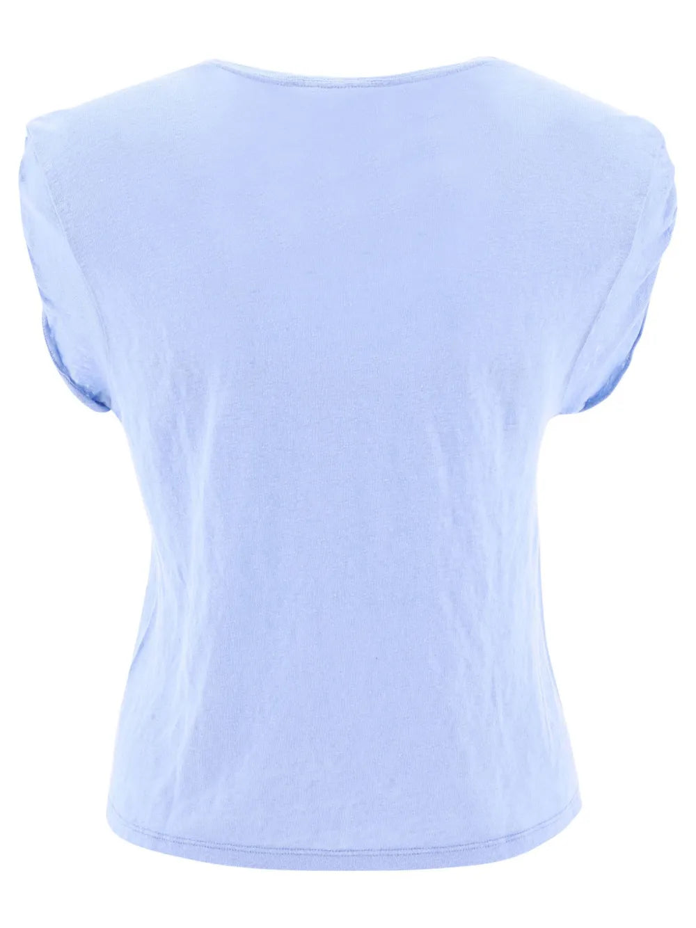 Rolled Muscle Crew-Neck Tank Top