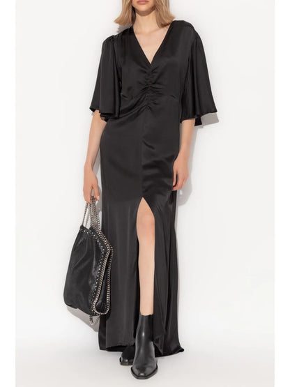 V-Neck Long Dress