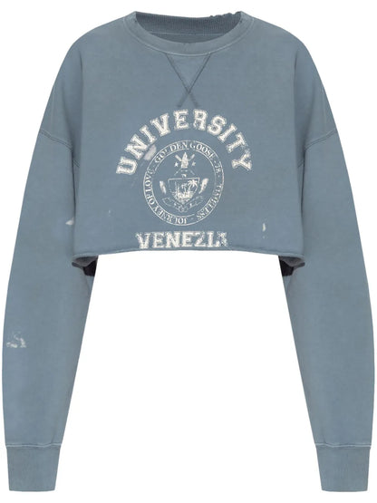 Logo-Print Cotton Sweatshirt