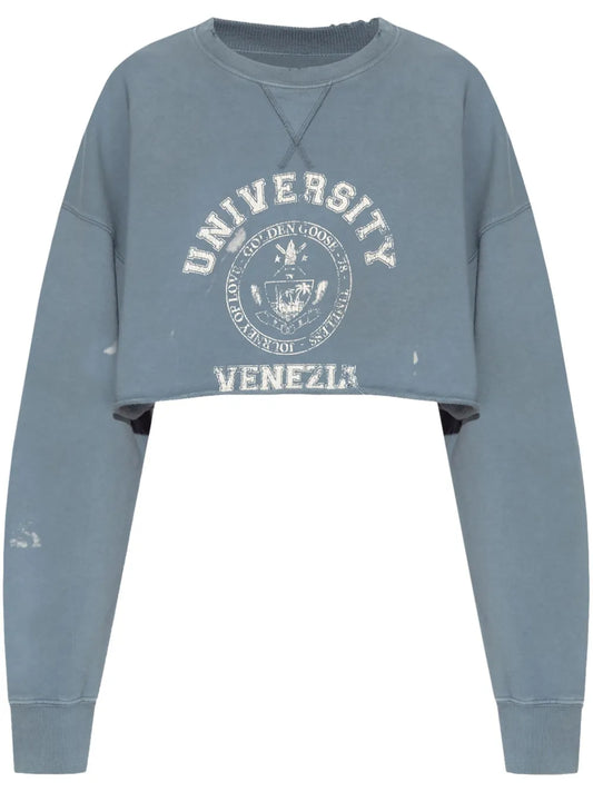 Logo-Print Cotton Sweatshirt