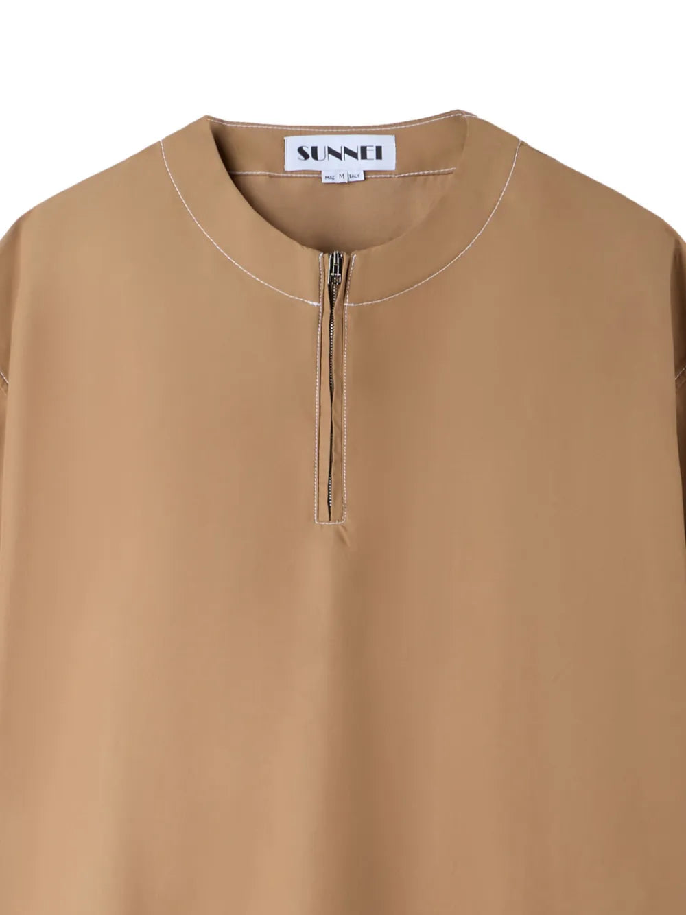Zip-Up T-Shirt