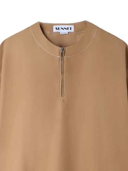 Zip-Up T-Shirt