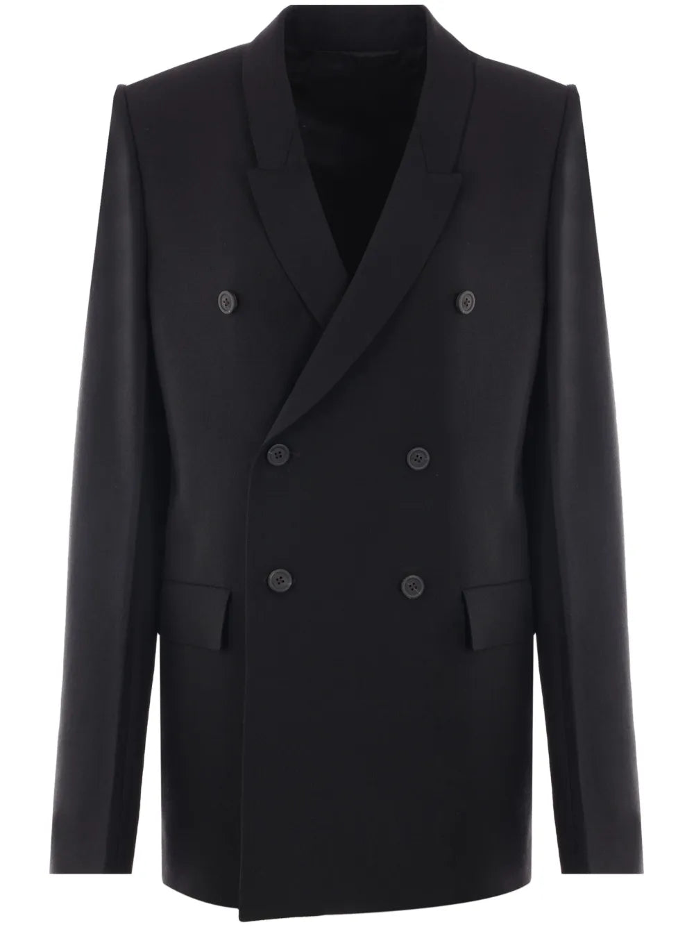 Double-Breasted Wool Blazer