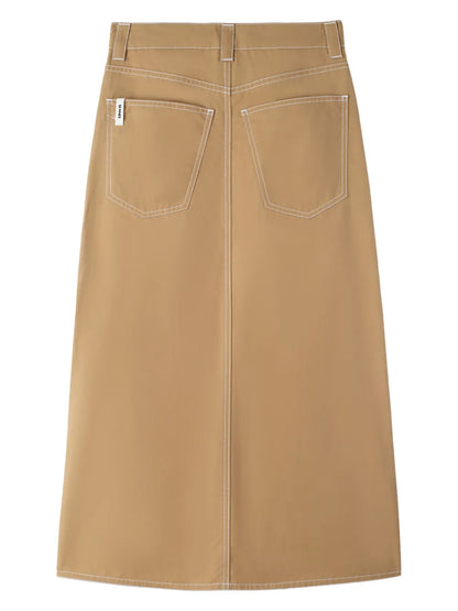 Slit Maxi Skirt