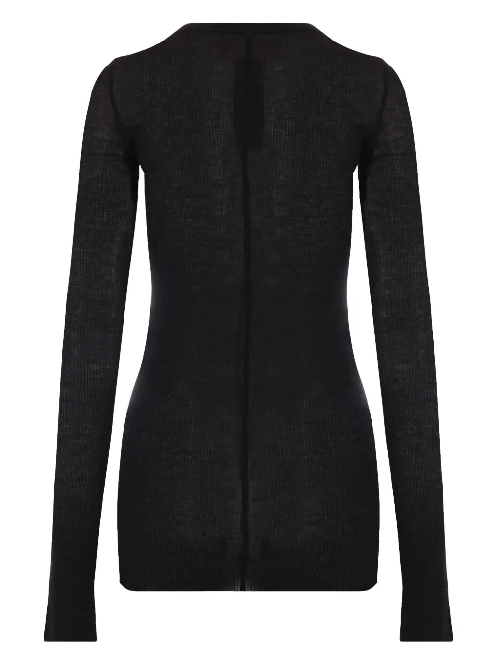 Ribbed Long-Sleeve Top