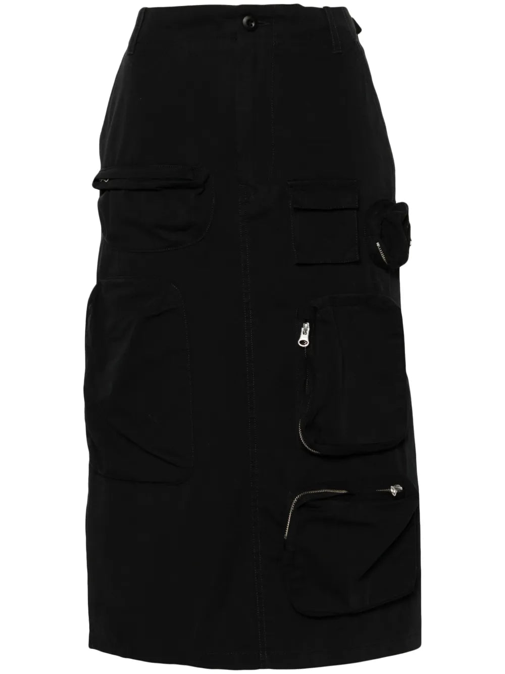 Single Stitch-Logo Cargo Skirt