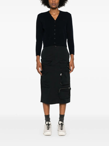 Single Stitch-Logo Cargo Skirt