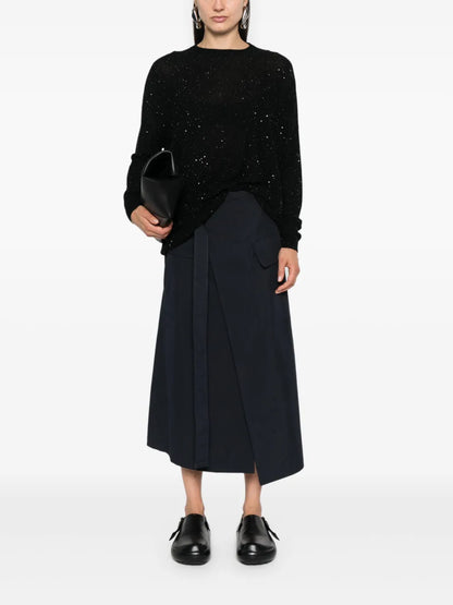 Sequin-Embellished Jumper