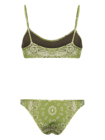Bandana-Print Bikini Set