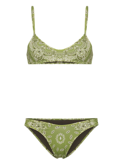 Bandana-Print Bikini Set