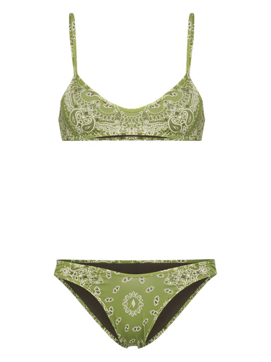 Bandana-Print Bikini Set