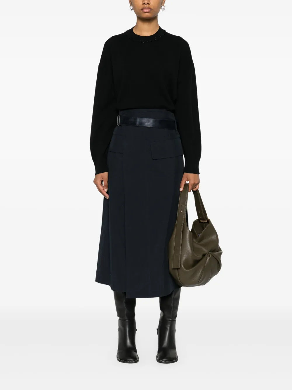 Sequin-Embellished Jumper