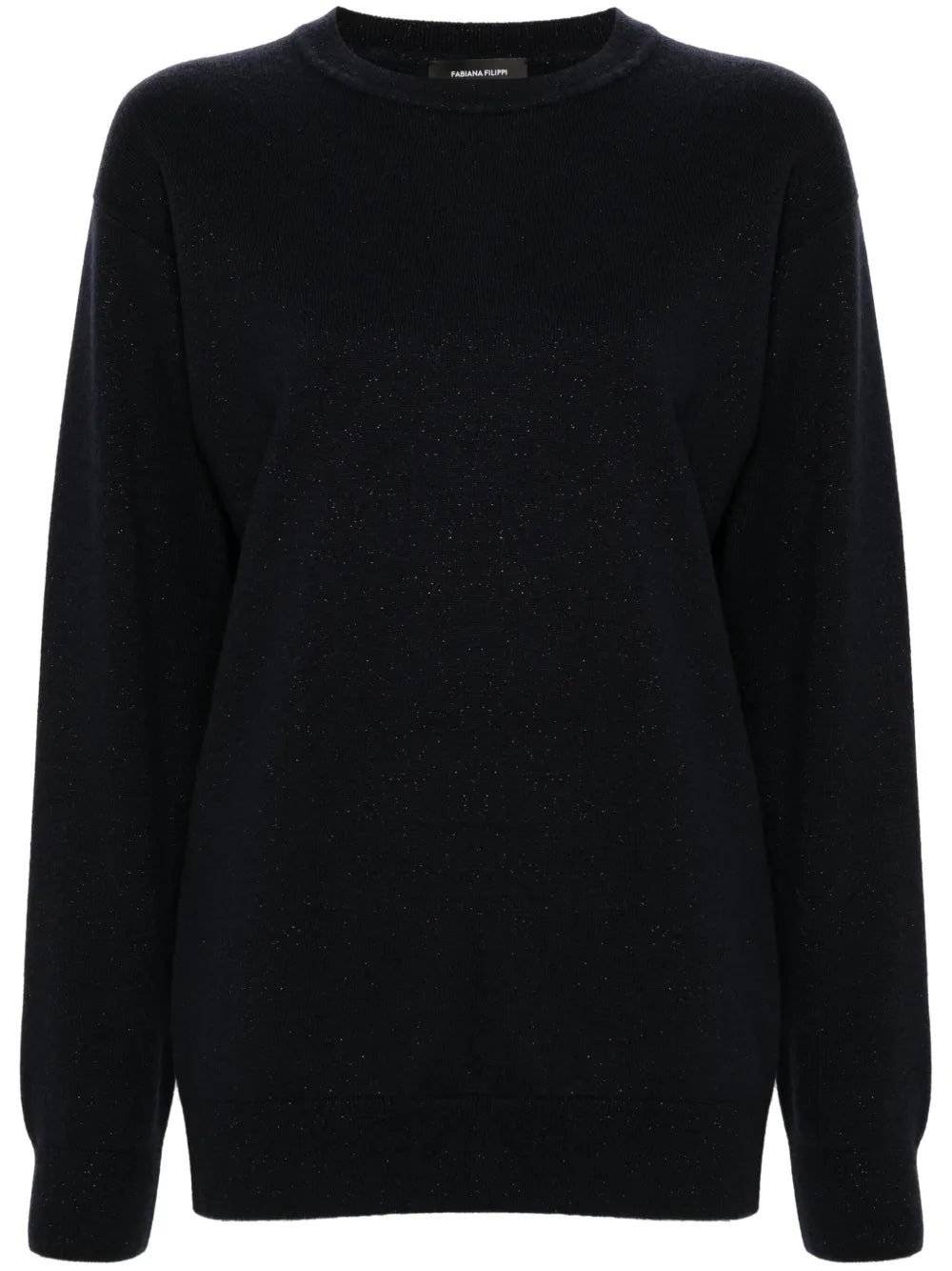 Crew-Neck Glittered Jumper