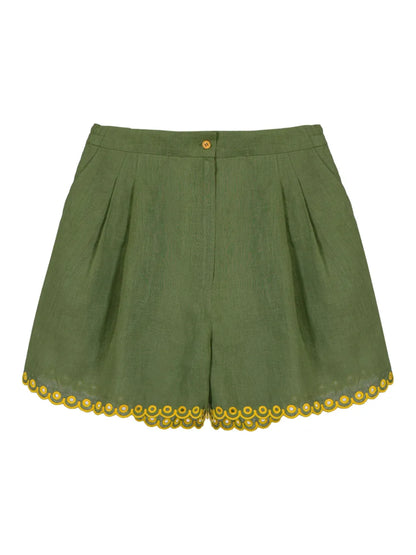 Petra Embroidered Shorts