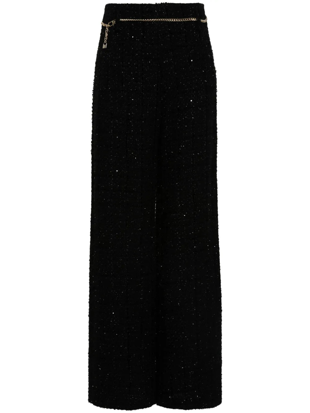 Sequinned Tweed Trousers