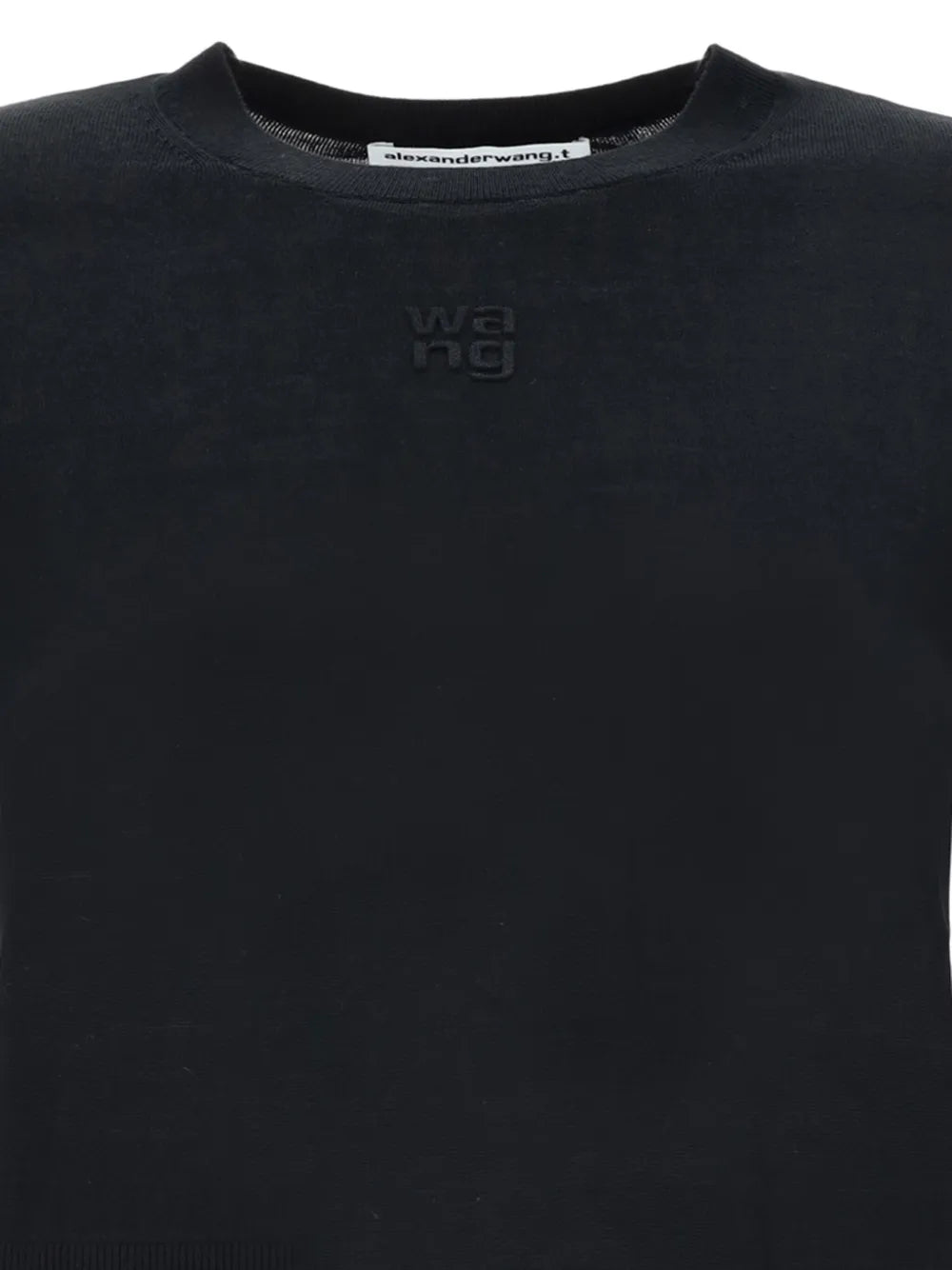 Intarsia-Knit Logo Wool Sweater