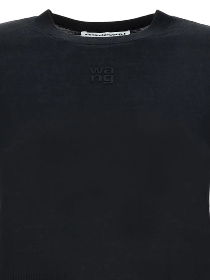 Intarsia-Knit Logo Wool Sweater