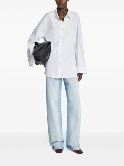 Cotton Button-Up Shirt
