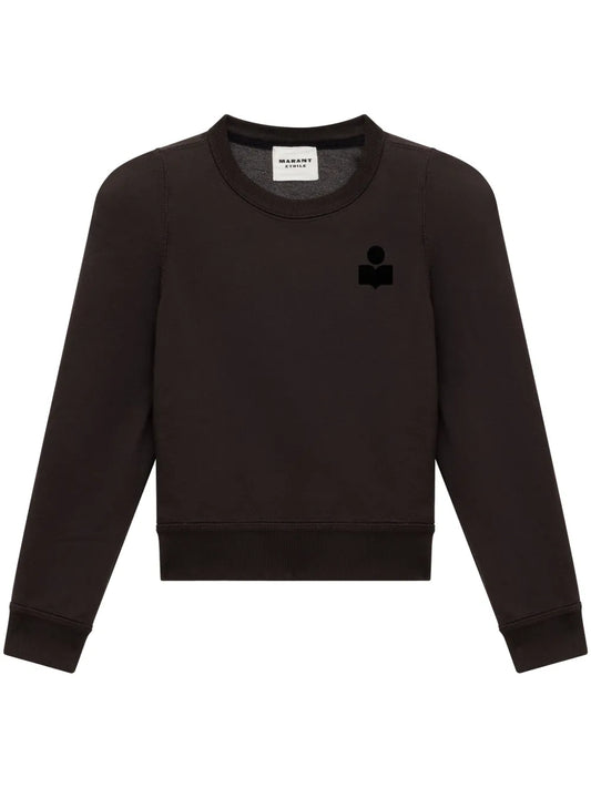 Prissa Logo-Print Cotton Sweatshirt