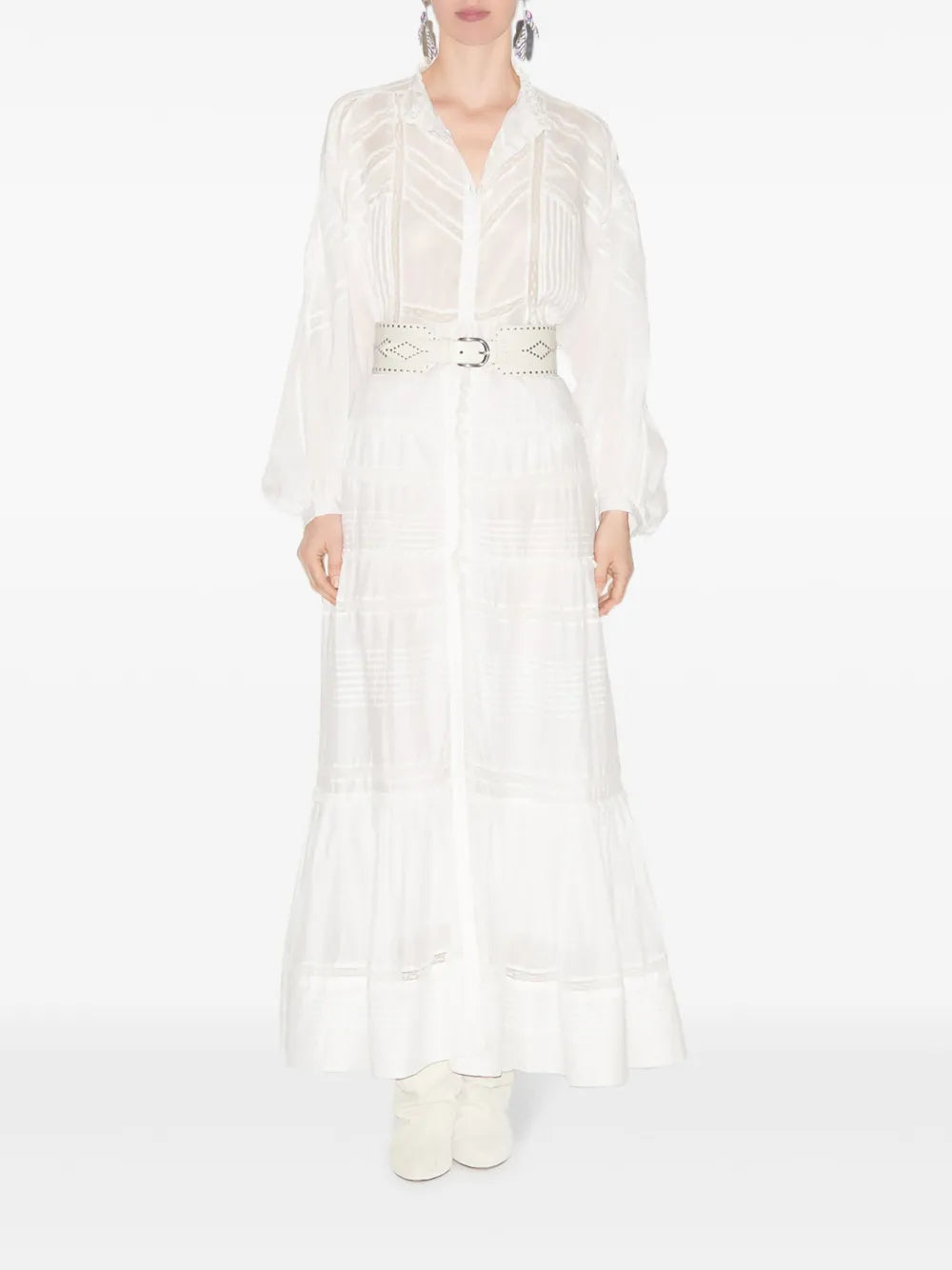 Gelma Embroidered Cotton Blouse