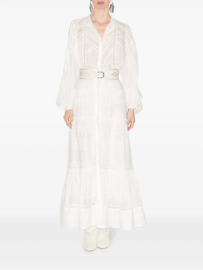 Gelma Embroidered Cotton Blouse