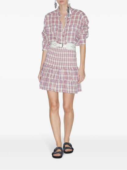 Naomi Tiered Mini Skirt