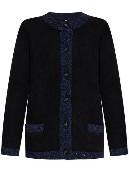Aera Bouclé Cashmere Cardigan
