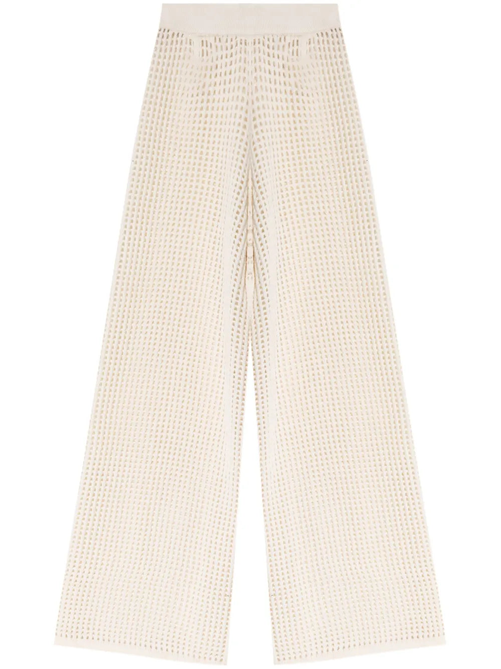Mei Open-Knit Cashmere Pants