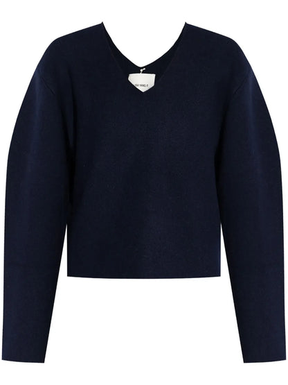 Sara V-Back Cashmere Jumper