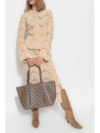 Cantala Crochet Midi Skirt