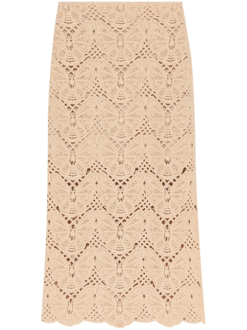 Cantala Crochet Midi Skirt