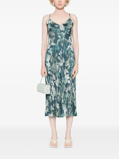 Shimmer Lake Midi Dress