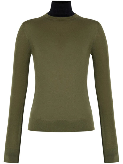 Marina Mock-Neck Cashmere Jumper