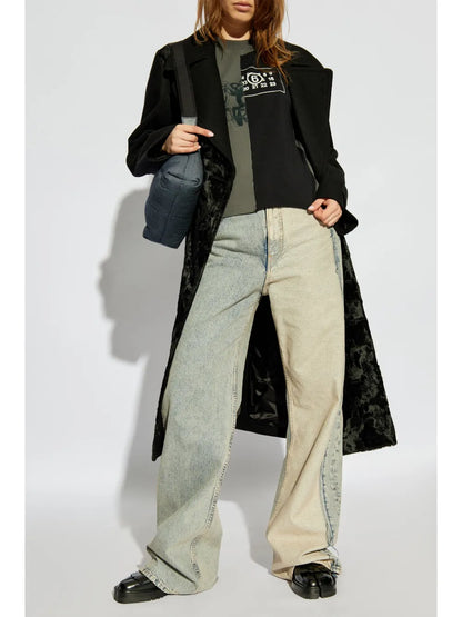 Low-Rise Wide-Leg Jeans