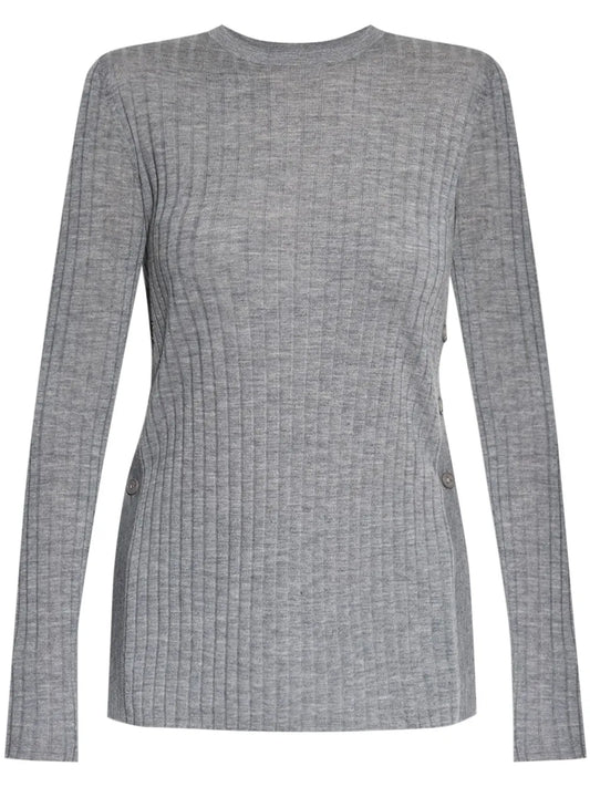 Eloisa Ribbed-Knit Cashmere Jumper