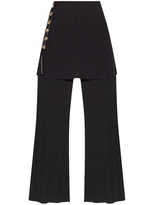 Bolone Skirted Wide-Leg Trousers