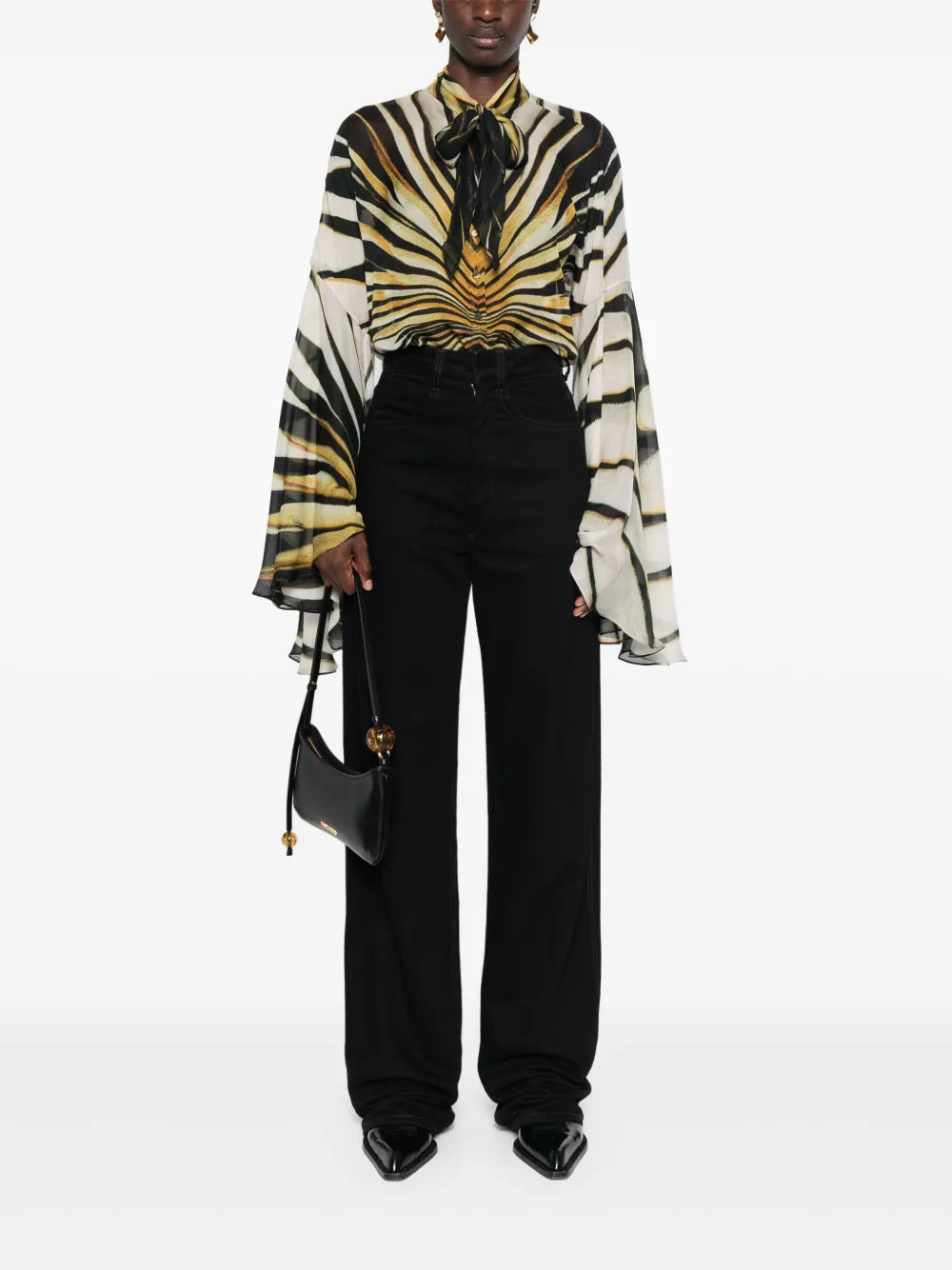 Abstract-Print Shirt