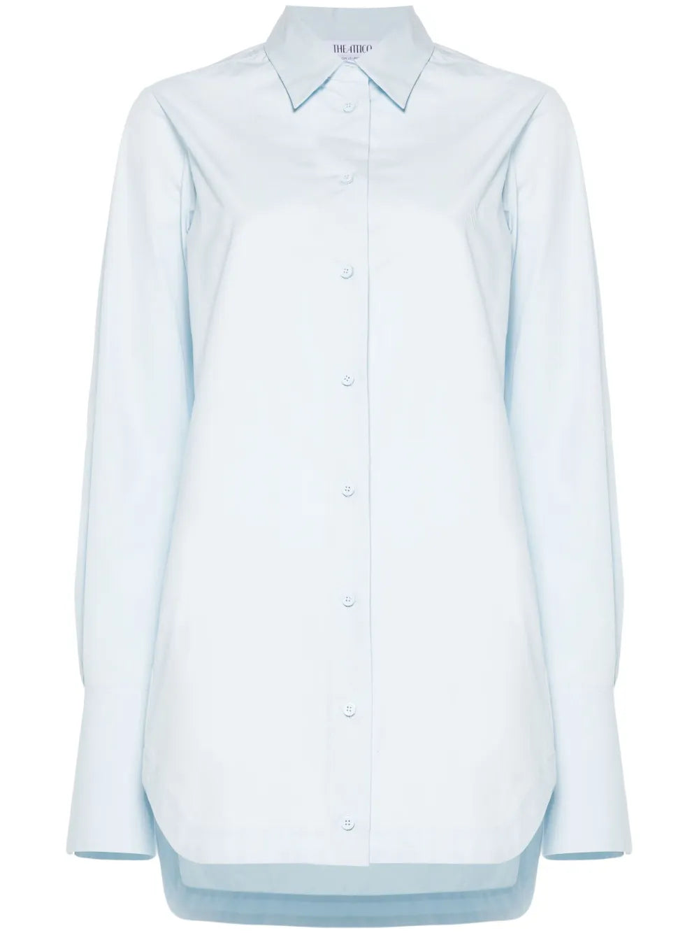 Button-Fastening Shirtdress