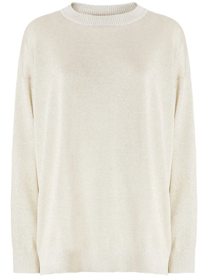 Metallic Knitted Jumper
