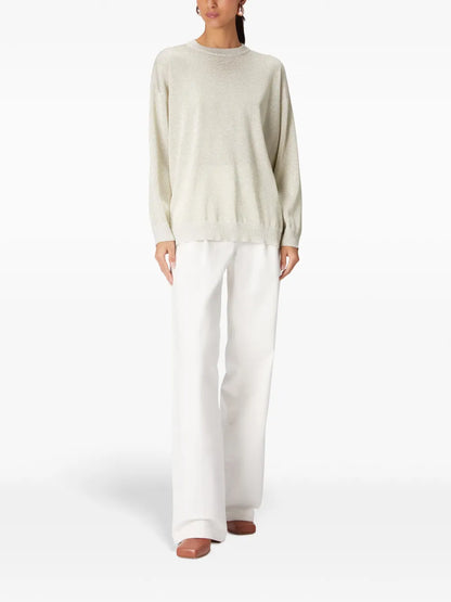 Metallic Knitted Jumper