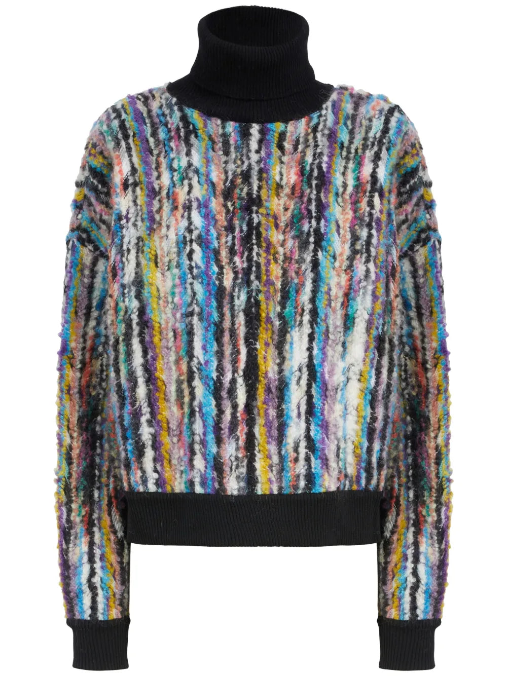 Roll-Neck Knitted Jumper