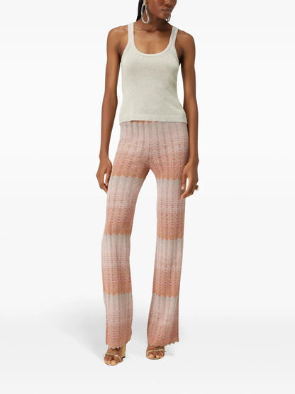 Metallic Knitted Tank Top