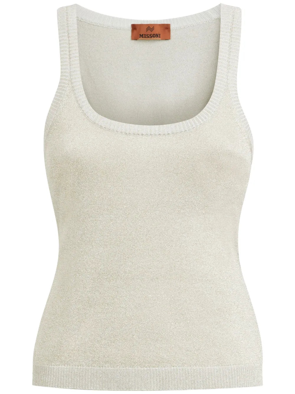 Metallic Knitted Tank Top