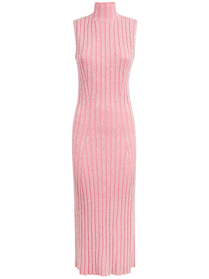 Sequinned Midi Dress